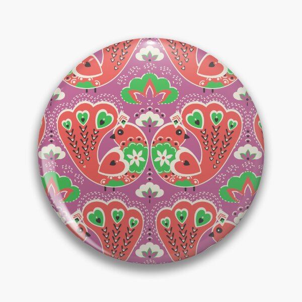 Item preview, Phoenix Bird, Fuchsia and red version designed and sold by Alex  Blud.