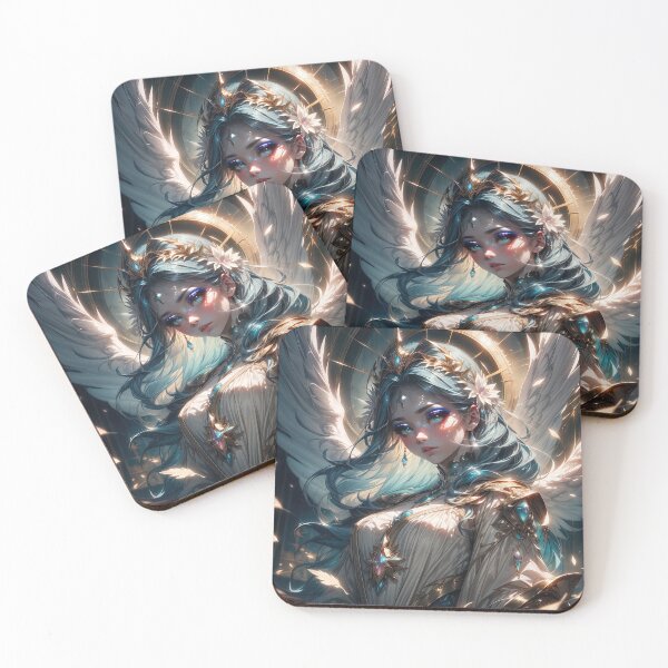 Item preview, Anime princess portrait in a fantasy world art designed and sold by TheArtistOf2022.