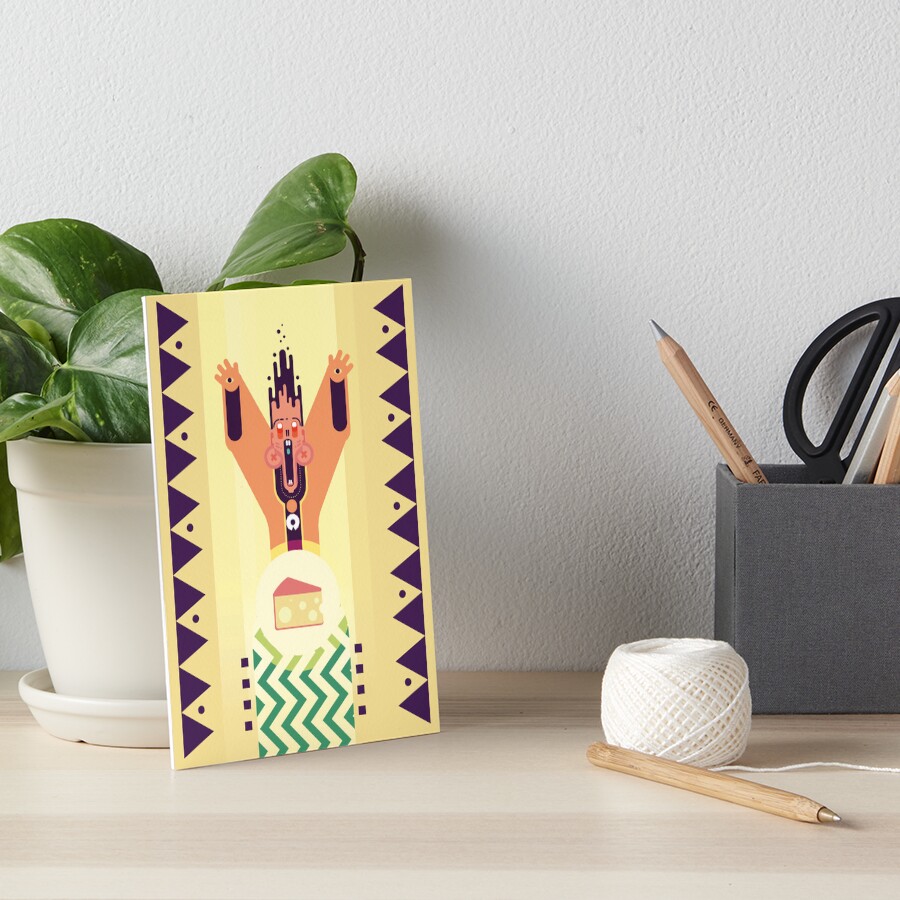 Item preview, Art Board Print designed and sold by TribalCodex.