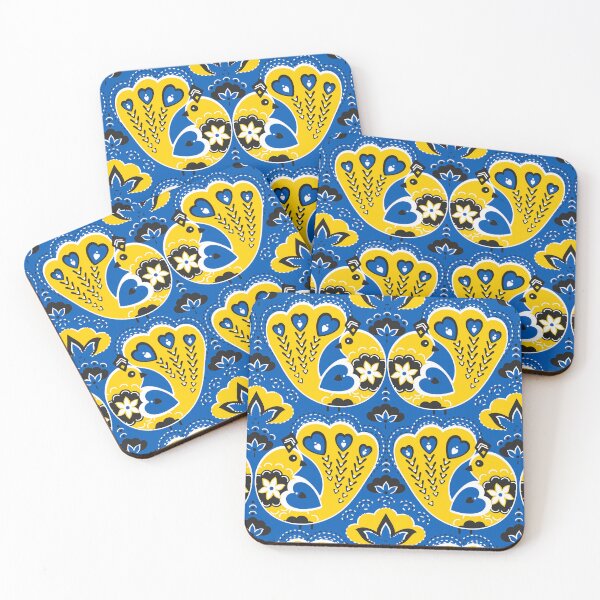 Item preview, Phoenix Bird, Dark blue and yellow version designed and sold by Alex  Blud.