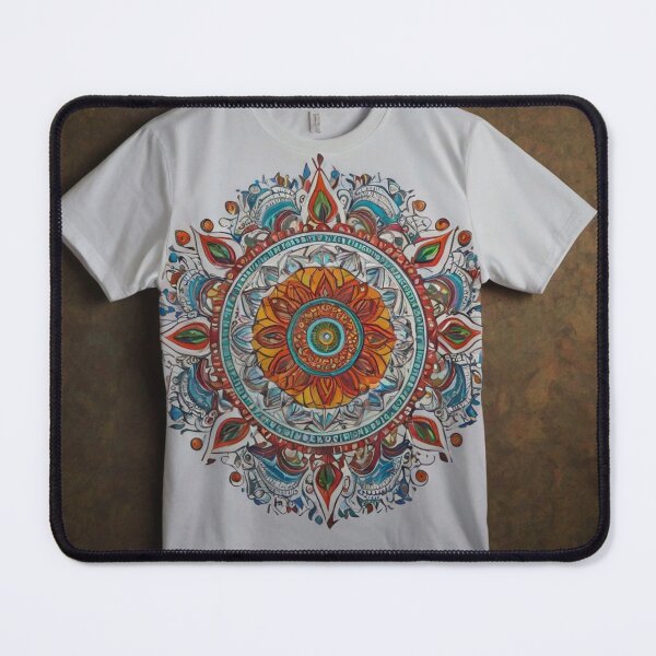 Item preview, Vibrant Cultural Motif T-Shirt Design designed and sold by PopArtFever.