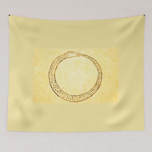 Item preview, Ouroboros Snake Symbol Carthage designed and sold by eddiebarronshop.