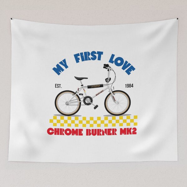 Item preview, Retro BMX Burner Range - 1984 Chrome Burner MK2 designed and sold by EatMyDust-Bike.