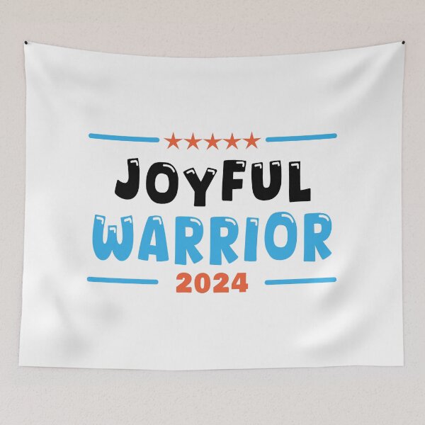 Item preview, Joyful Warrior 2024 designed and sold by Angry Swan Designs.