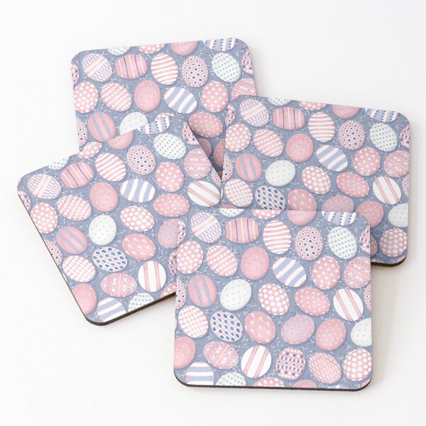 Item preview, Easter eggs, Pink-gray-blue version designed and sold by Alex  Blud.