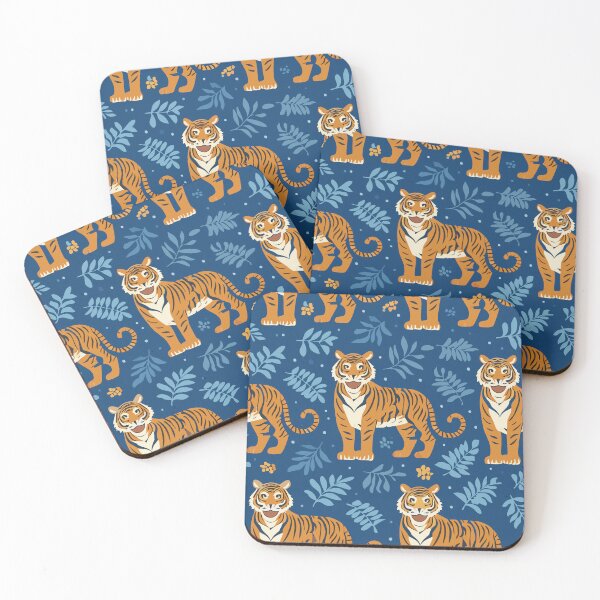 Item preview, Blue Tigers designed and sold by PatterPals.