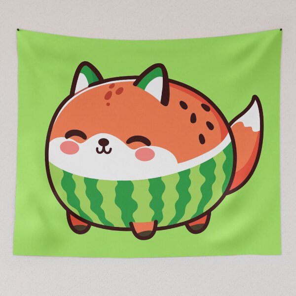 Item preview, Watermelon Fox designed and sold by Delidream.