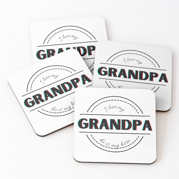 Item preview, Grandpa is My Hero designed and sold by EJYURIE.