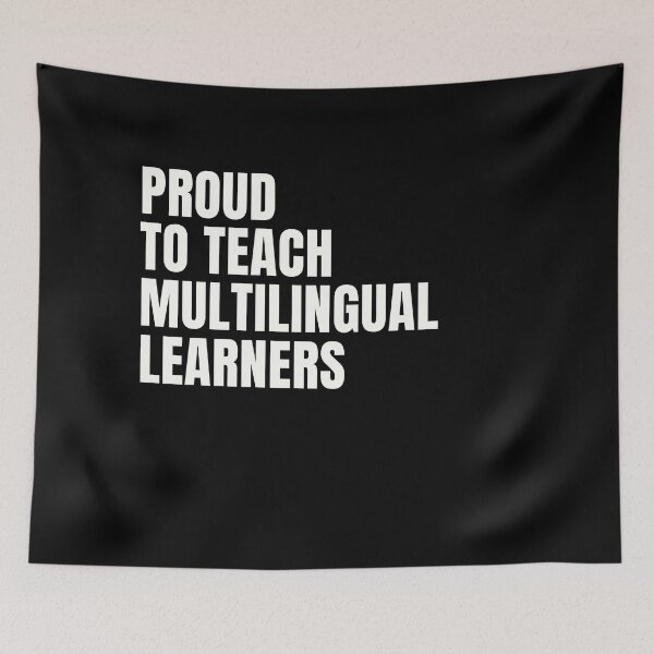 Item preview, Proud to Teach Multilingual Learners - Bilingual Educator designed and sold by MouDantArts.