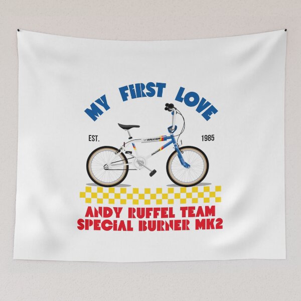 Item preview, Retro BMX Burner Range - 1985 Andy Ruffel Team Special Burner MK2 designed and sold by EatMyDust-Bike.