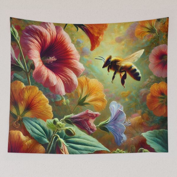Item preview, Symphony of life: The dance of the bee among flowers designed and sold by Sartawsky.