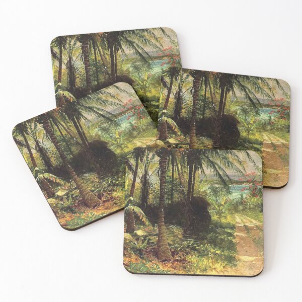 Aperçu de l'œuvre Paysage tropical créée et vendue par tomorrowsart.