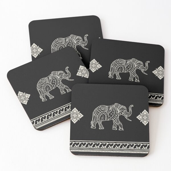 Item preview, "Elephant Majesty" Thai Elephant graphic Print designed and sold by PatherineStore.