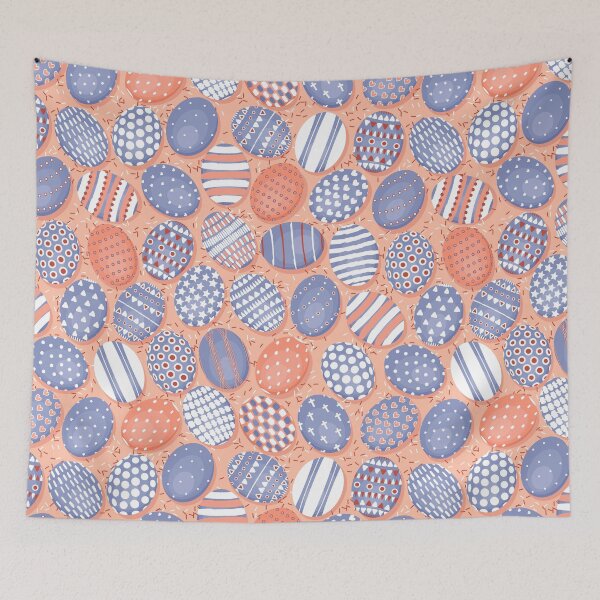 Item preview, Easter eggs, Orange and blue version designed and sold by Alex  Blud.