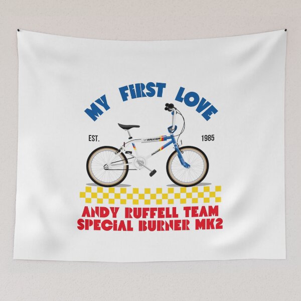 Item preview, Retro BMX Burner Range - 1985 Andy Ruffel Team Special Burner MK2 designed and sold by EatMyDust-Bike.