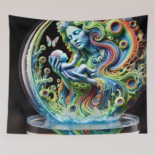Item preview, The Birth of the Universe: Mother Earth and the Cosmic Rebirth designed and sold by Sartawsky.
