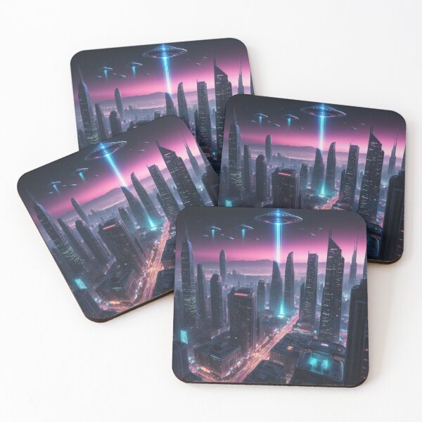Item preview, Levitation in the Luminous City - Ufo designed and sold by eXtraHumans.