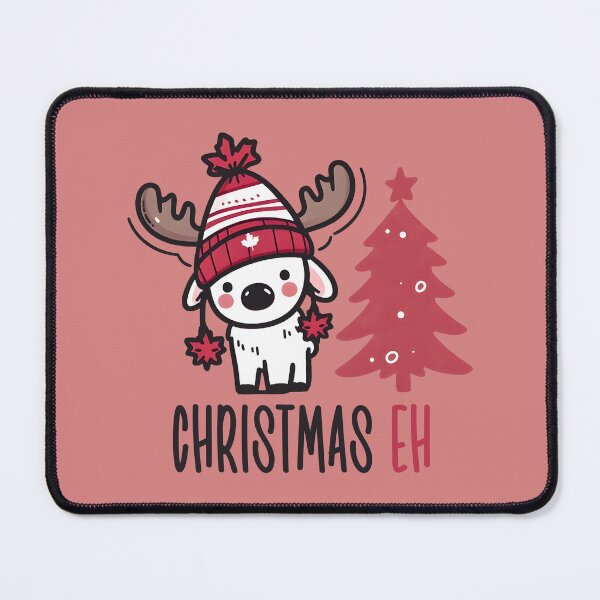 Item preview, Christmas Eh Canadian Moose Cute Xmas Animal designed and sold by HowToCanadian.