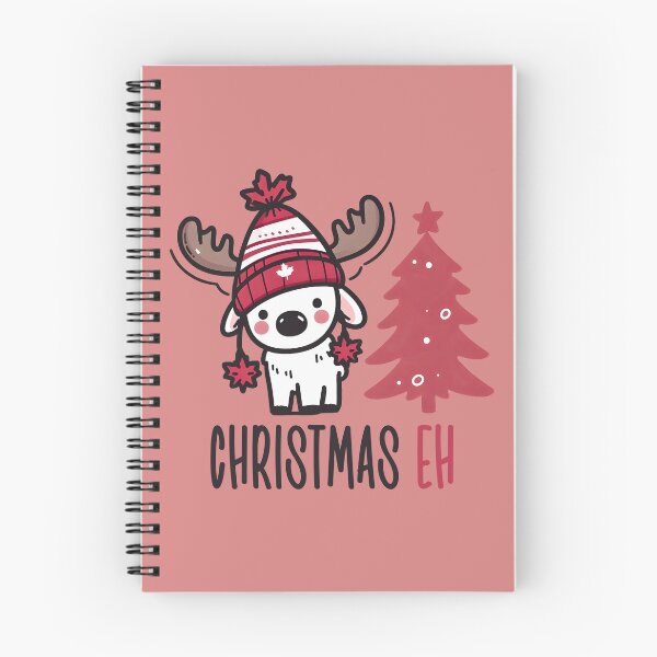Item preview, Christmas Eh Canadian Moose Cute Xmas Animal designed and sold by HowToCanadian.
