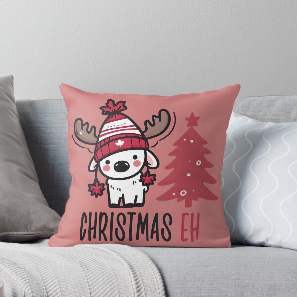 Item preview, Christmas Eh Canadian Moose Cute Xmas Animal designed and sold by HowToCanadian.