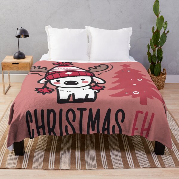 Item preview, Christmas Eh Canadian Moose Cute Xmas Animal designed and sold by HowToCanadian.