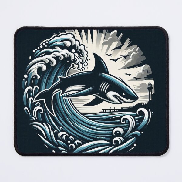 Item preview, Shark designed and sold by MarElfArtelier.