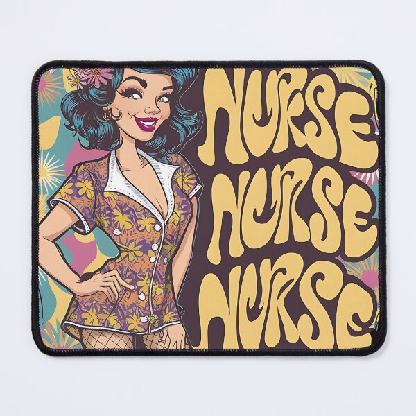 Item preview, Retro Wildflower Nurse Shirt - Perfect RN & Student Gift T-Shirt designed and sold by malek24.