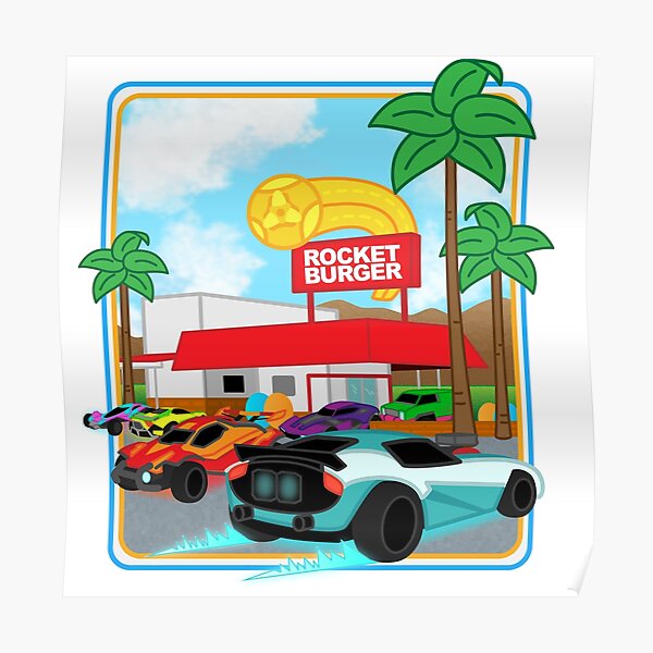 Rocket Burger Poster