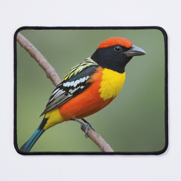 Item preview, Multi Colored Tanager In Summer designed and sold by laguitan10.