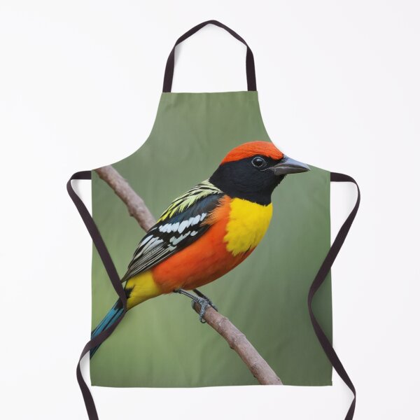 Item preview, Multi Colored Tanager In Summer designed and sold by laguitan10.