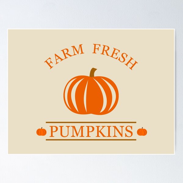 Item preview, Farm fresh pumpkins cozy season fall cute autumn Thanksgiving designed and sold by Alexaltay.