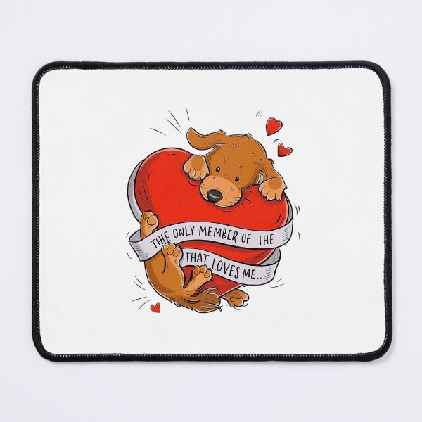 Item preview, The only member of the family - Perfect gift for any dog lover designed and sold by tonyhopeirl.