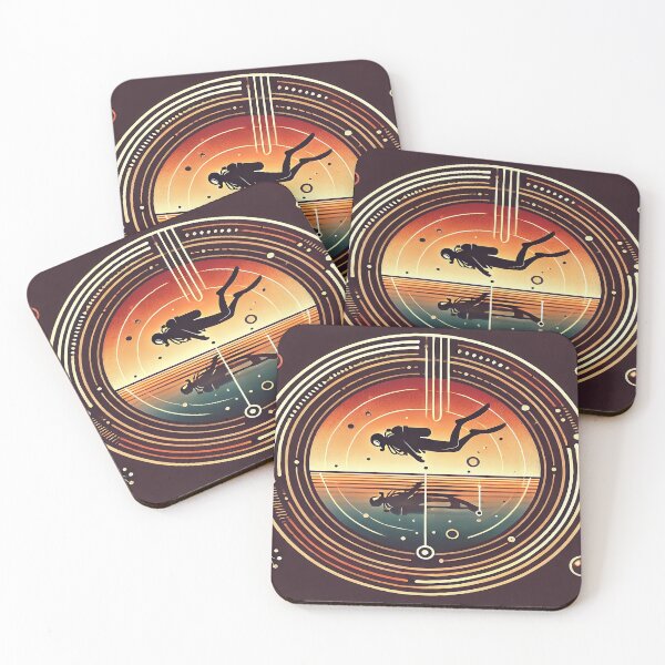 Item preview, Underwater Reflection at Sunset designed and sold by FAONIM.