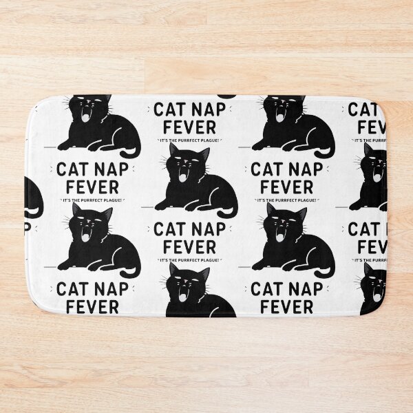 Item preview, IT'S THE PURRFECT PLAGUE: A Black and White Fever Dream designed and sold by SplashTastic.