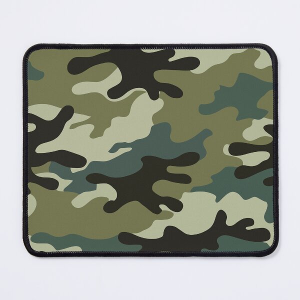 Item preview, A camouflage design pattern using shades of emerald, green, teal, and forest brown. designed and sold by HEMRO.