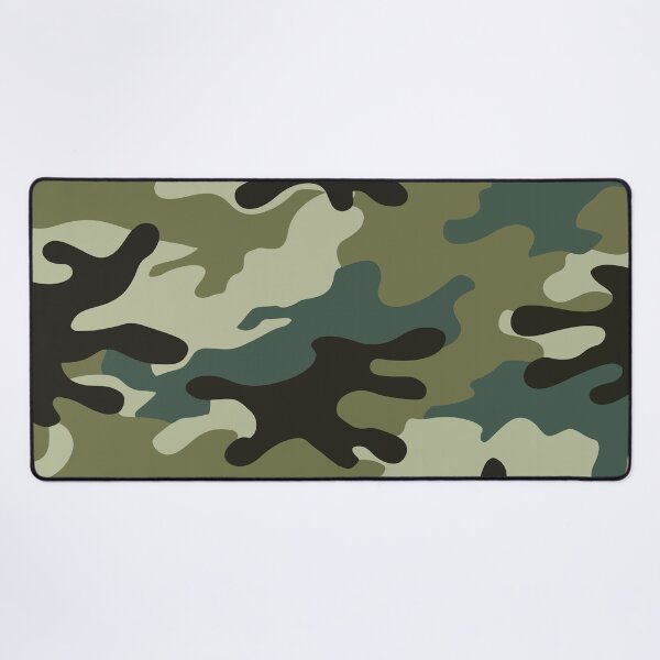 Item preview, A camouflage design pattern using shades of emerald, green, teal, and forest brown. designed and sold by HEMRO.