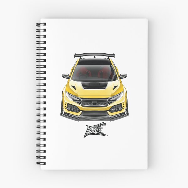 Item preview, fk8 civic type r yellow  designed and sold by NaquashM.