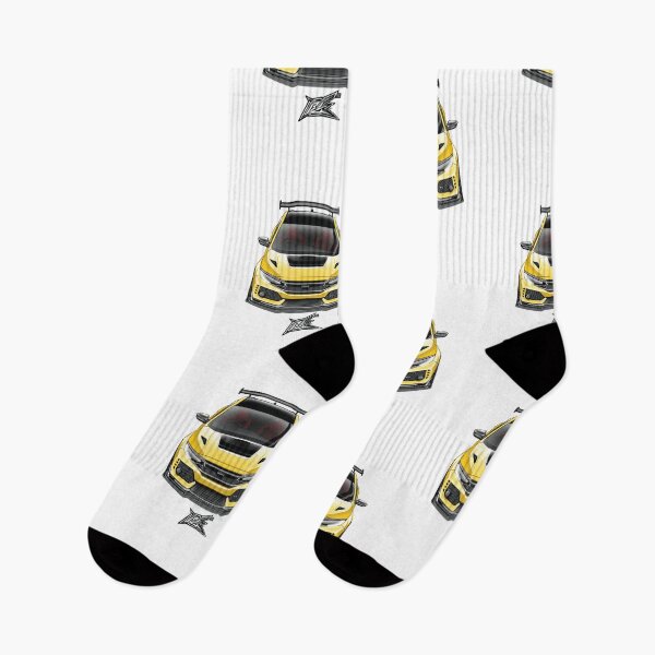 Item preview, fk8 civic type r yellow  designed and sold by NaquashM.
