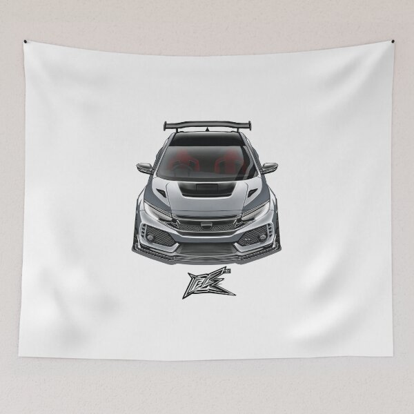 Item preview, fk8 civic type r gray designed and sold by NaquashM.