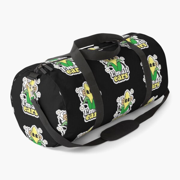 Item preview, I'm all ears funny corn on the cob mascot illustration for corn lovets designed and sold by Rednosestickers.