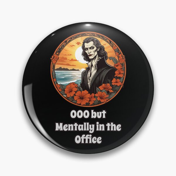 Item preview, Workaholic Vampire by The Beach - OOO Mentally in the Office designed and sold by Ridiculam Toga.