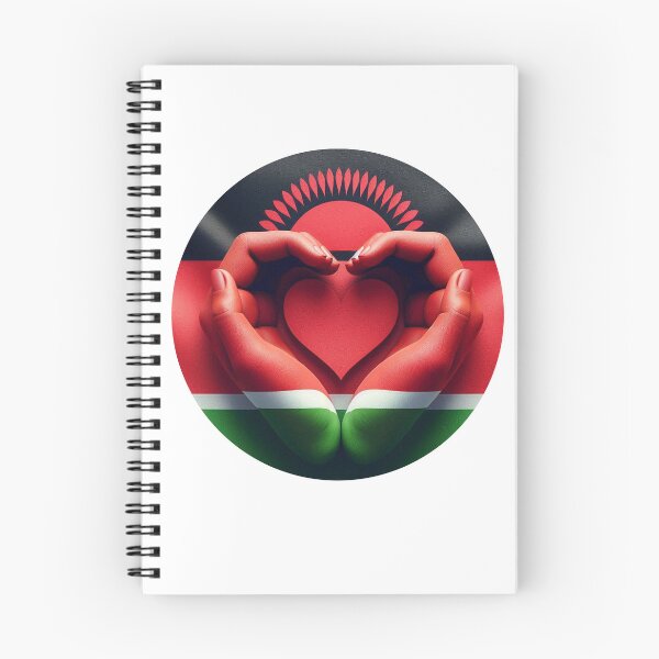 Item preview, I Love Malawi, The Warm Heart of Africa Designs designed and sold by chawezi.