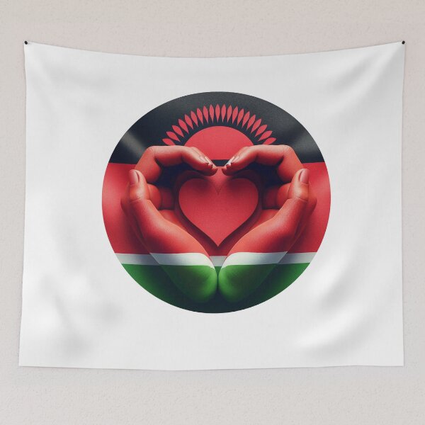 Item preview, I Love Malawi, The Warm Heart of Africa Designs designed and sold by chawezi.