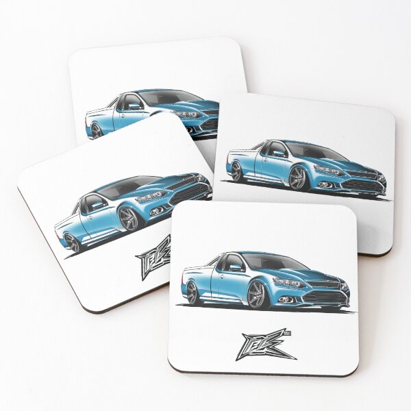 Item preview, ford falcon FG xr8 ute blue  designed and sold by NaquashM.