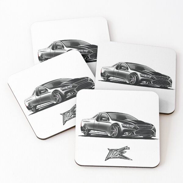 Item preview, ford falcon FG xr8 ute black  designed and sold by NaquashM.