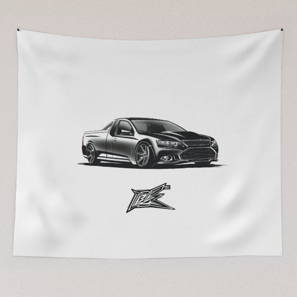 Item preview, ford falcon FG xr8 ute black  designed and sold by NaquashM.
