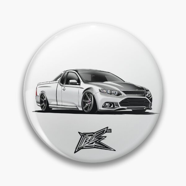 Item preview, ford falcon FG xr8 ute white  designed and sold by NaquashM.