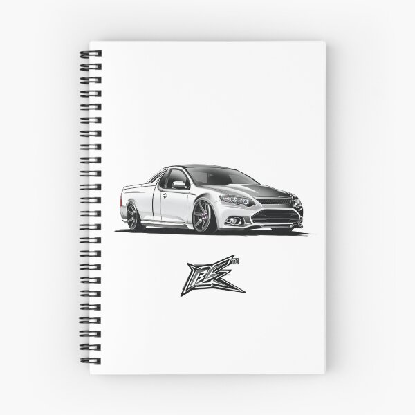 Item preview, ford falcon FG xr8 ute white  designed and sold by NaquashM.