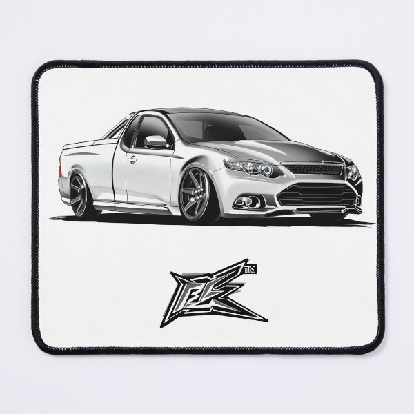 Item preview, ford falcon FG xr8 ute white designed and sold by NaquashM.