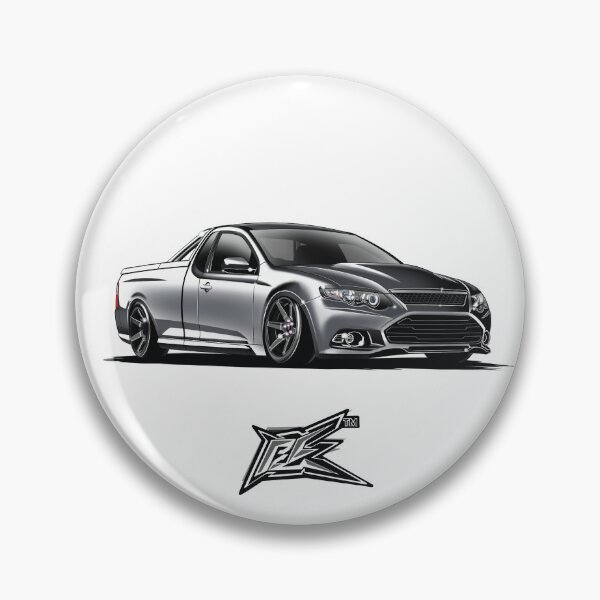 Item preview, ford falcon FG xr8 ute silver  designed and sold by NaquashM.